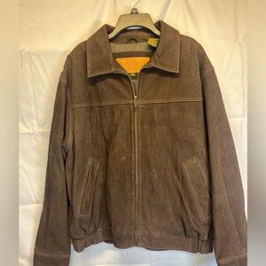 Men's Timberland Leather Suede Jacket XL